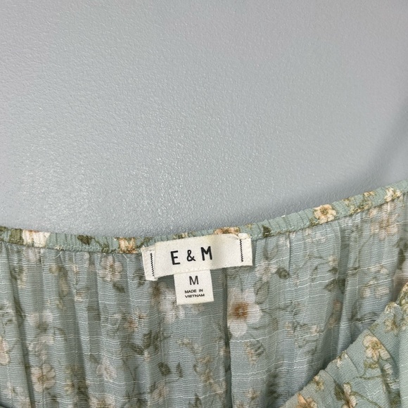 E & M Tiered Babydoll Mini Dress - Picture 6 of 8